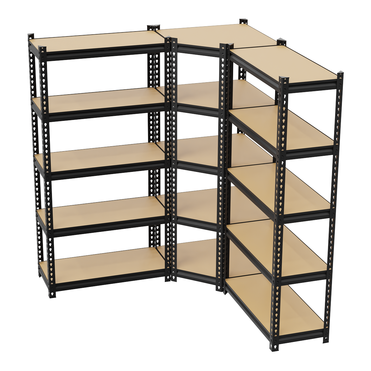 Corner Racking Unit with 5 Shelves AP7150COMBO1