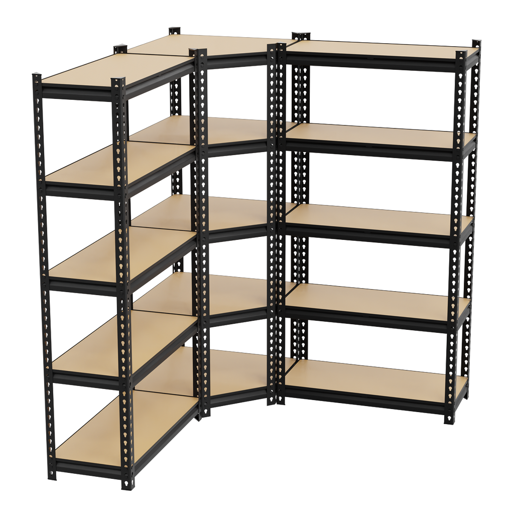 Corner Racking Unit with 5 Shelves AP7150COMBO1