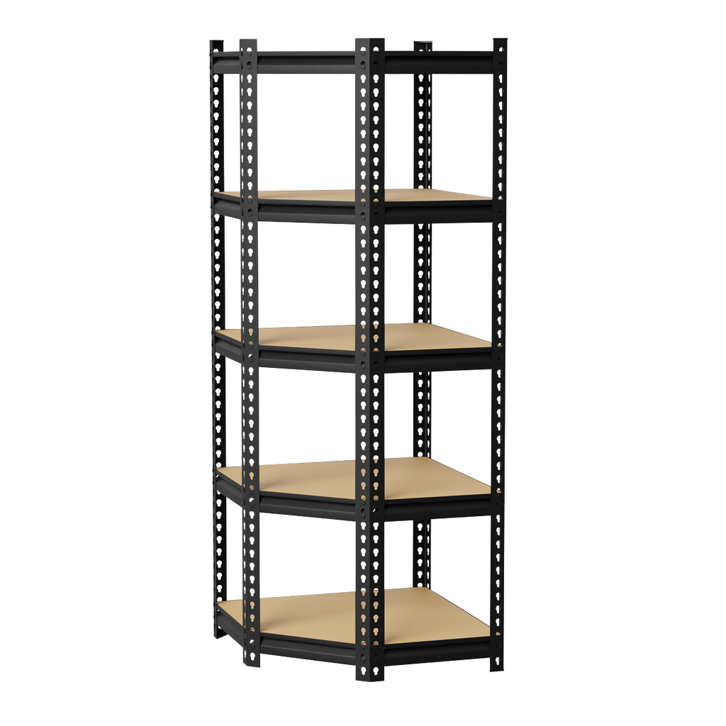 5-Level Corner Racking Unit 150kg Capacity Per Level AP7150C