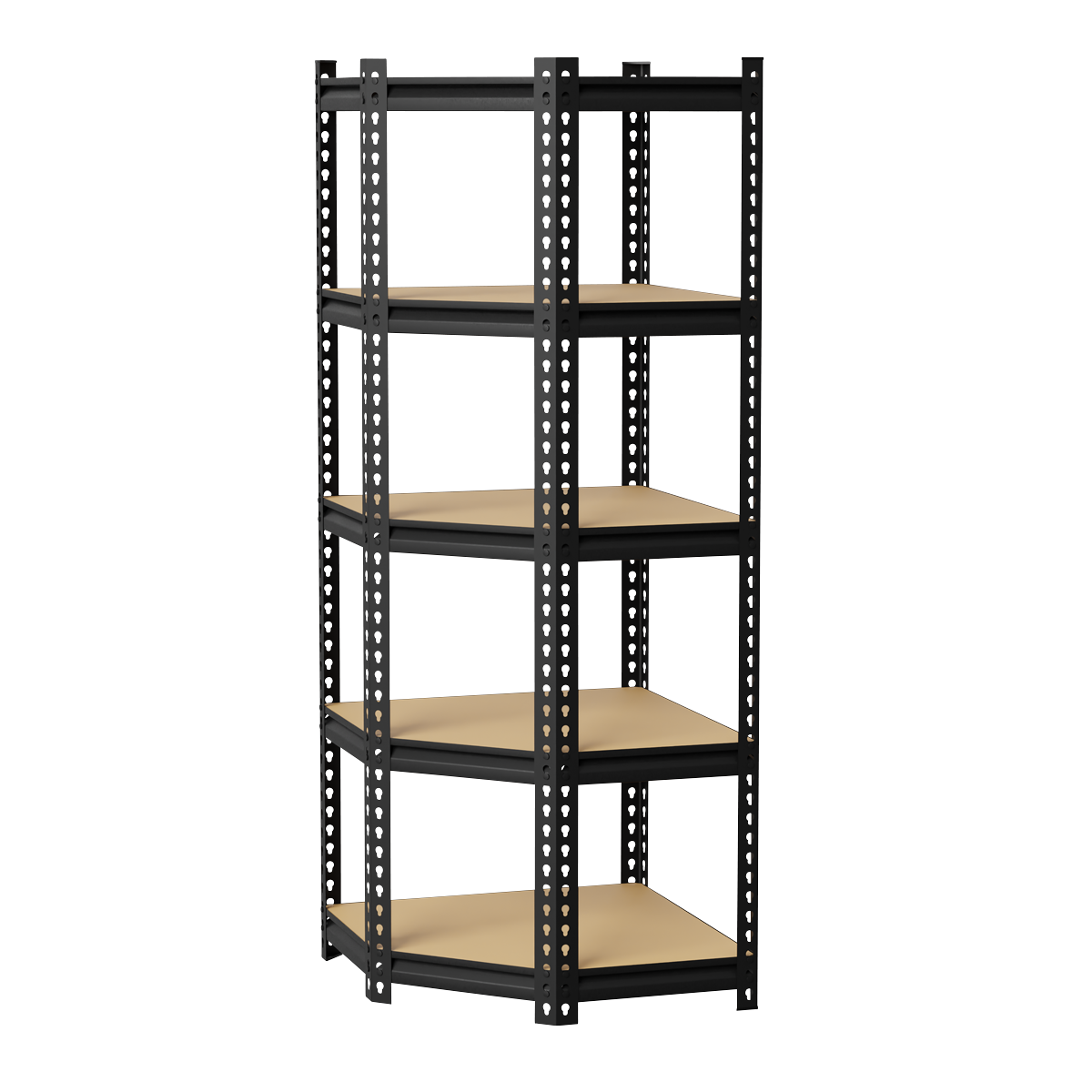 5-Level Corner Racking Unit 150kg Capacity Per Level AP7150C