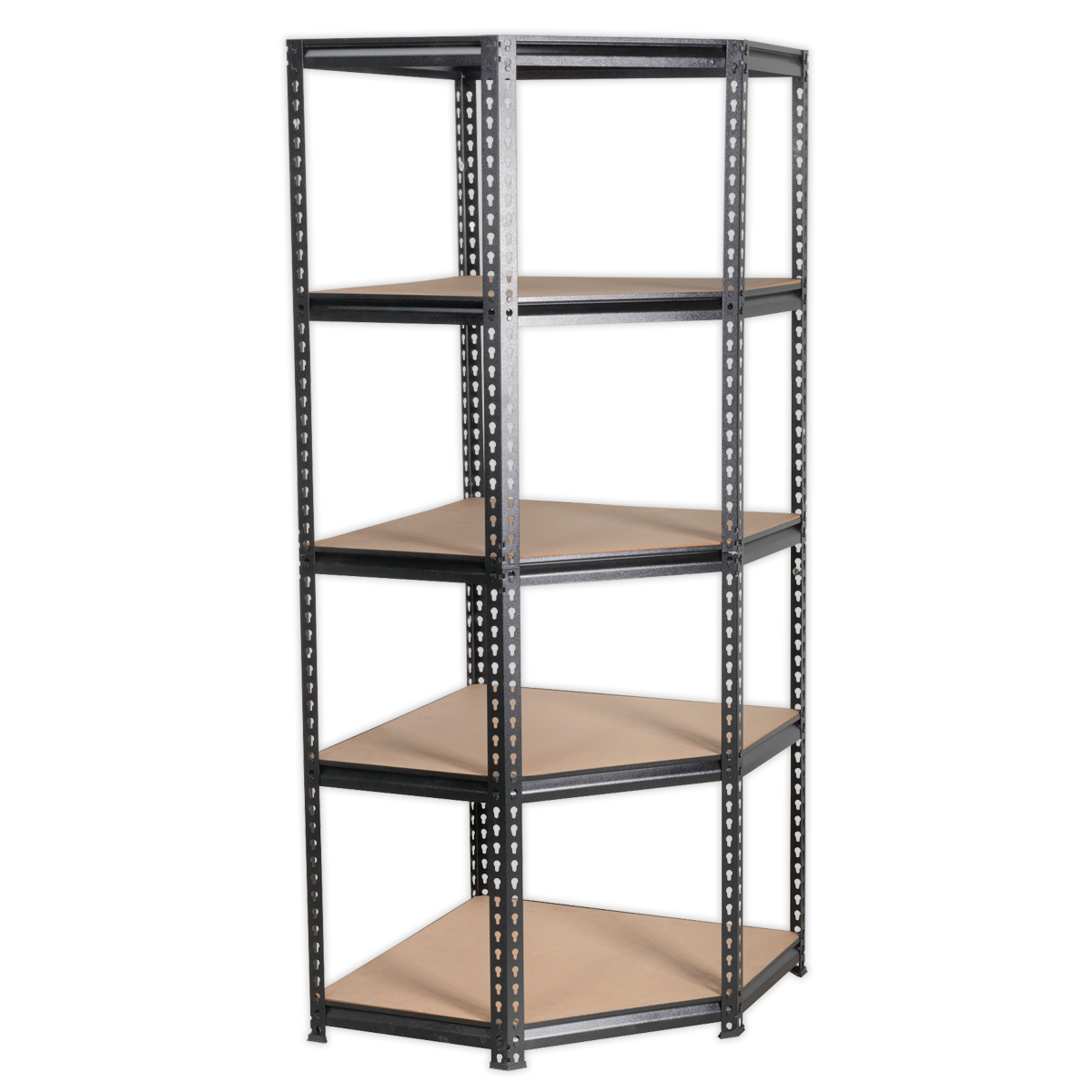 5-Level Corner Racking Unit 150kg Capacity Per Level AP7150C
