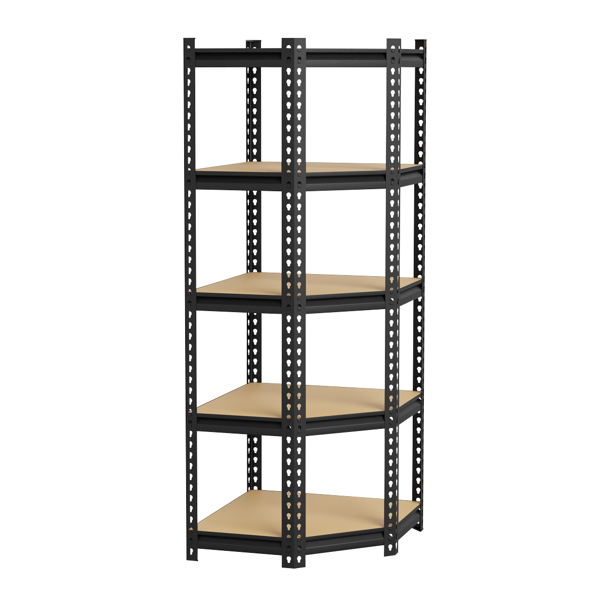 5-Level Corner Racking Unit 150kg Capacity Per Level AP7150C