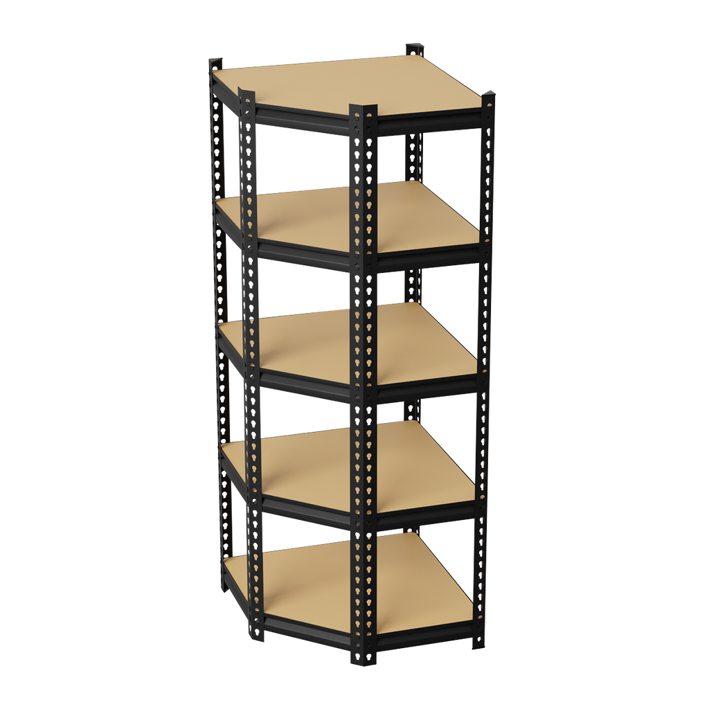 5-Level Corner Racking Unit 150kg Capacity Per Level AP7150C
