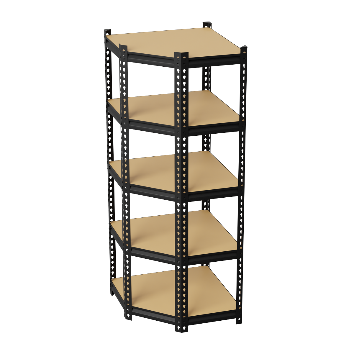 5-Level Corner Racking Unit 150kg Capacity Per Level AP7150C