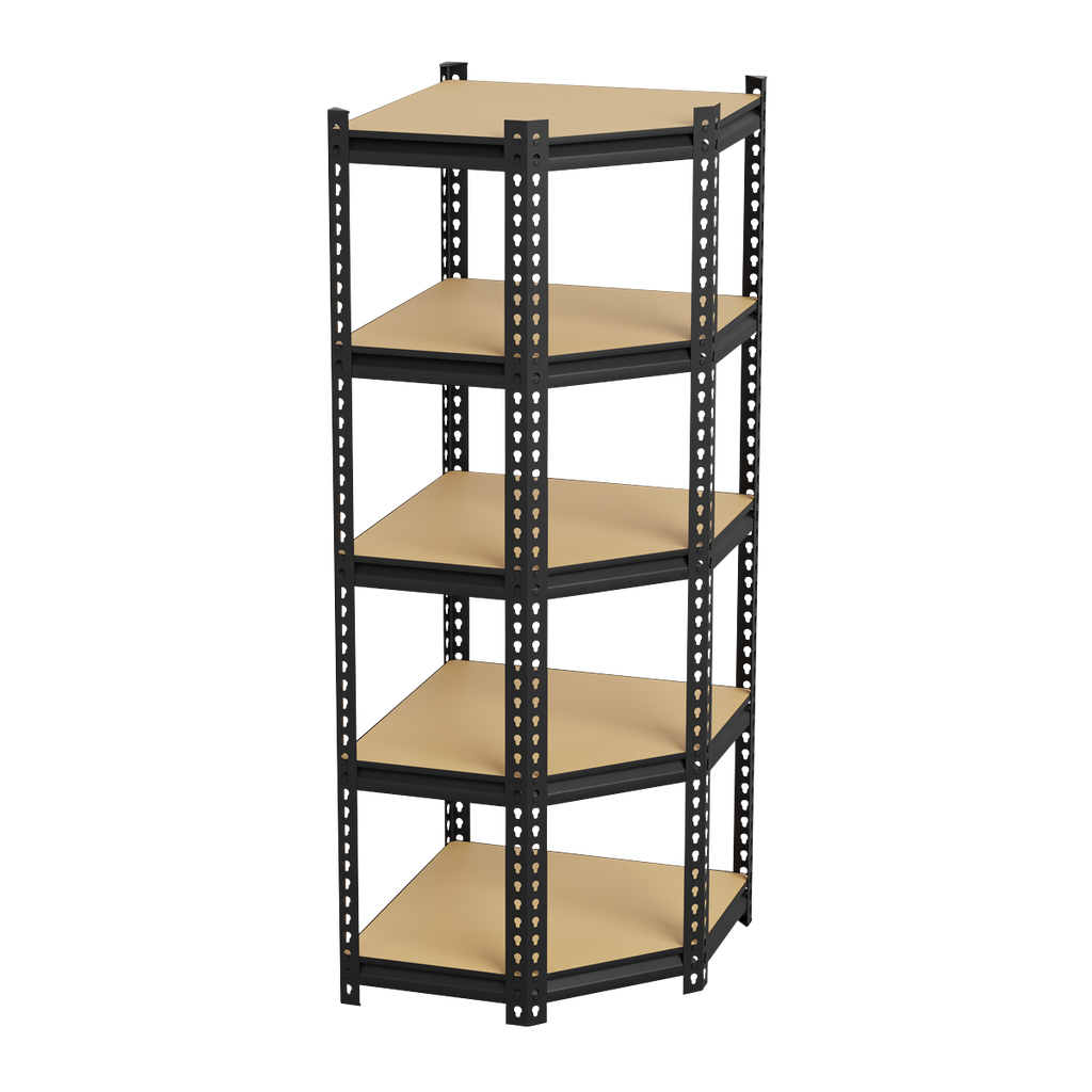 5-Level Corner Racking Unit 150kg Capacity Per Level AP7150C