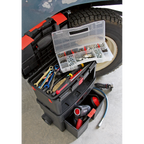 Mobile Toolbox with Tote Tray & Removable Assortment Box AP850