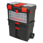 Mobile Toolbox with Tote Tray & Removable Assortment Box AP850