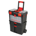 Mobile Toolbox with Tote Tray & Removable Assortment Box AP850