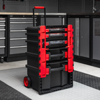 Professional Mobile Toolbox with 5 Removable Storage Cases AP860