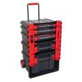 Professional Mobile Toolbox with 5 Removable Storage Cases AP860