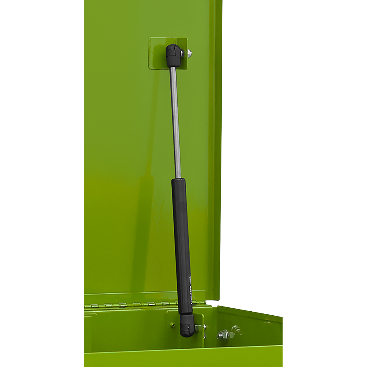 Heavy-Duty Mobile Tool & Parts Trolley with 5 Drawers and Lockable Top - Hi-Vis Green AP890MHV