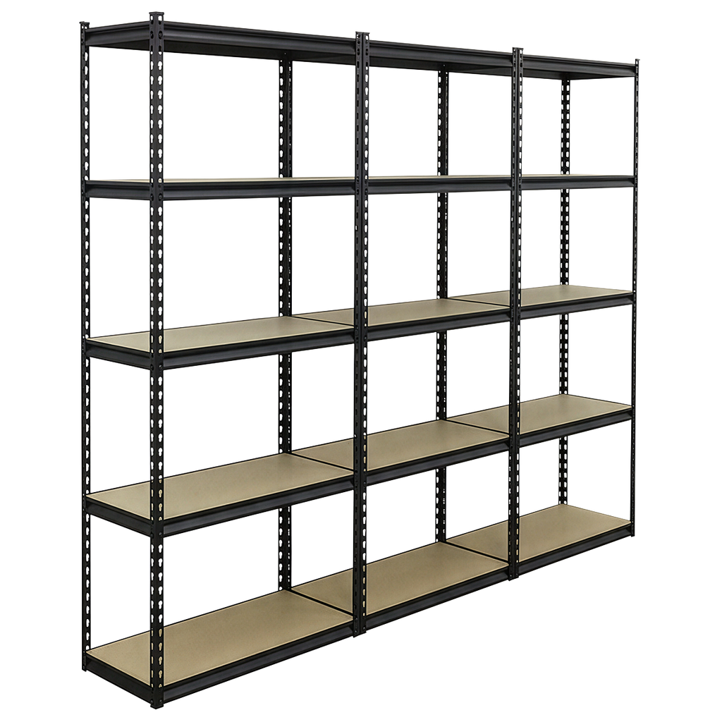 Racking Unit with 5 Shelves 340kg Capacity Per Level - Set of 3 AP900RCOMBO1