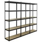 Racking Unit with 5 Shelves 340kg Capacity Per Level - Set of 3 AP900RCOMBO1
