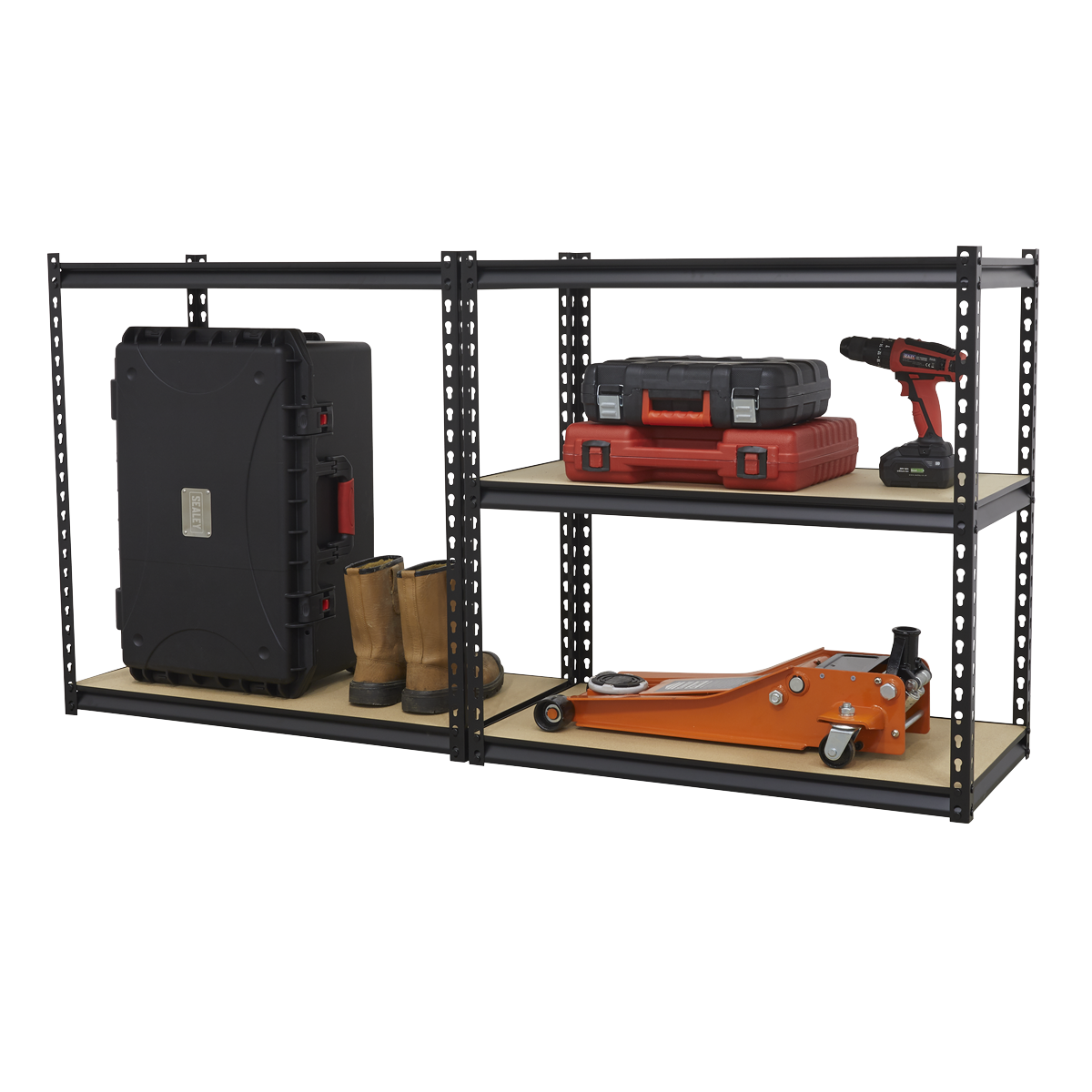 Racking Unit with 5 Shelves 340kg Capacity Per Level AP900R