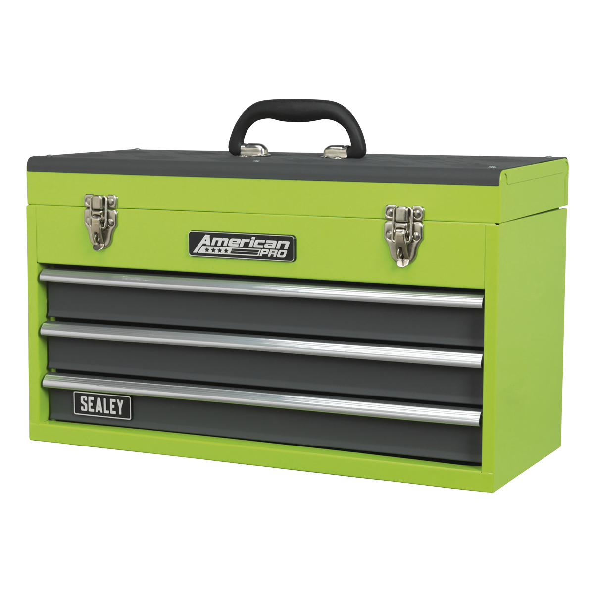 Tool Chest 3 Drawer - Green/Grey AP9243BBHV