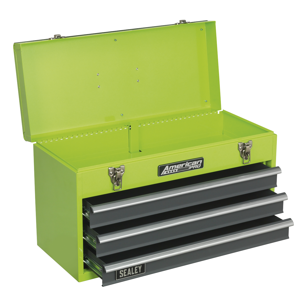 Tool Chest 3 Drawer - Green/Grey AP9243BBHV