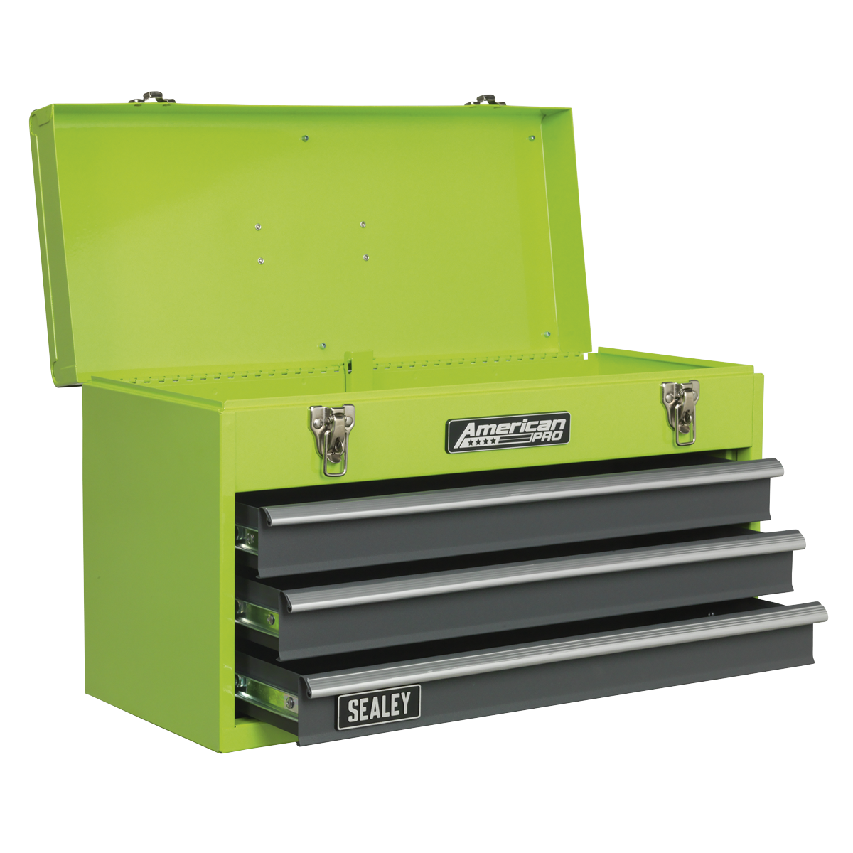 Tool Chest 3 Drawer - Green/Grey AP9243BBHV
