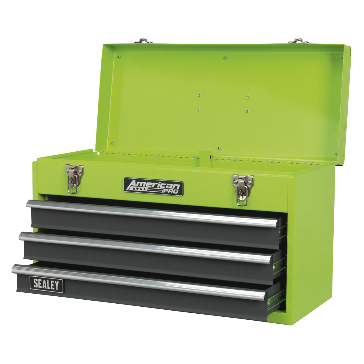 Tool Chest 3 Drawer - Green/Grey AP9243BBHV