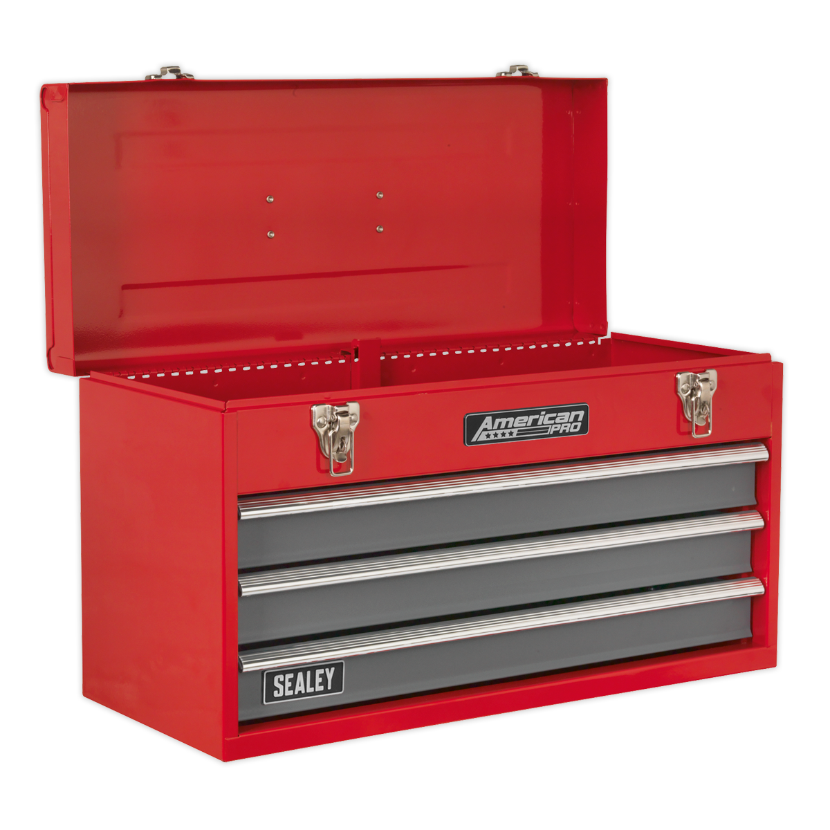 Tool Chest 3 Drawer with 93pc Tool Kit - Red/Grey AP9243BBCOMBO