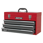 Tool Chest 3 Drawer - Red/Grey AP9243BB