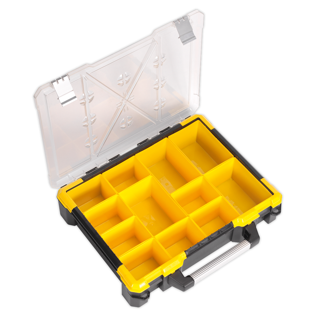 Parts Storage Case with 12 Removable Compartments 490mm APAS12R