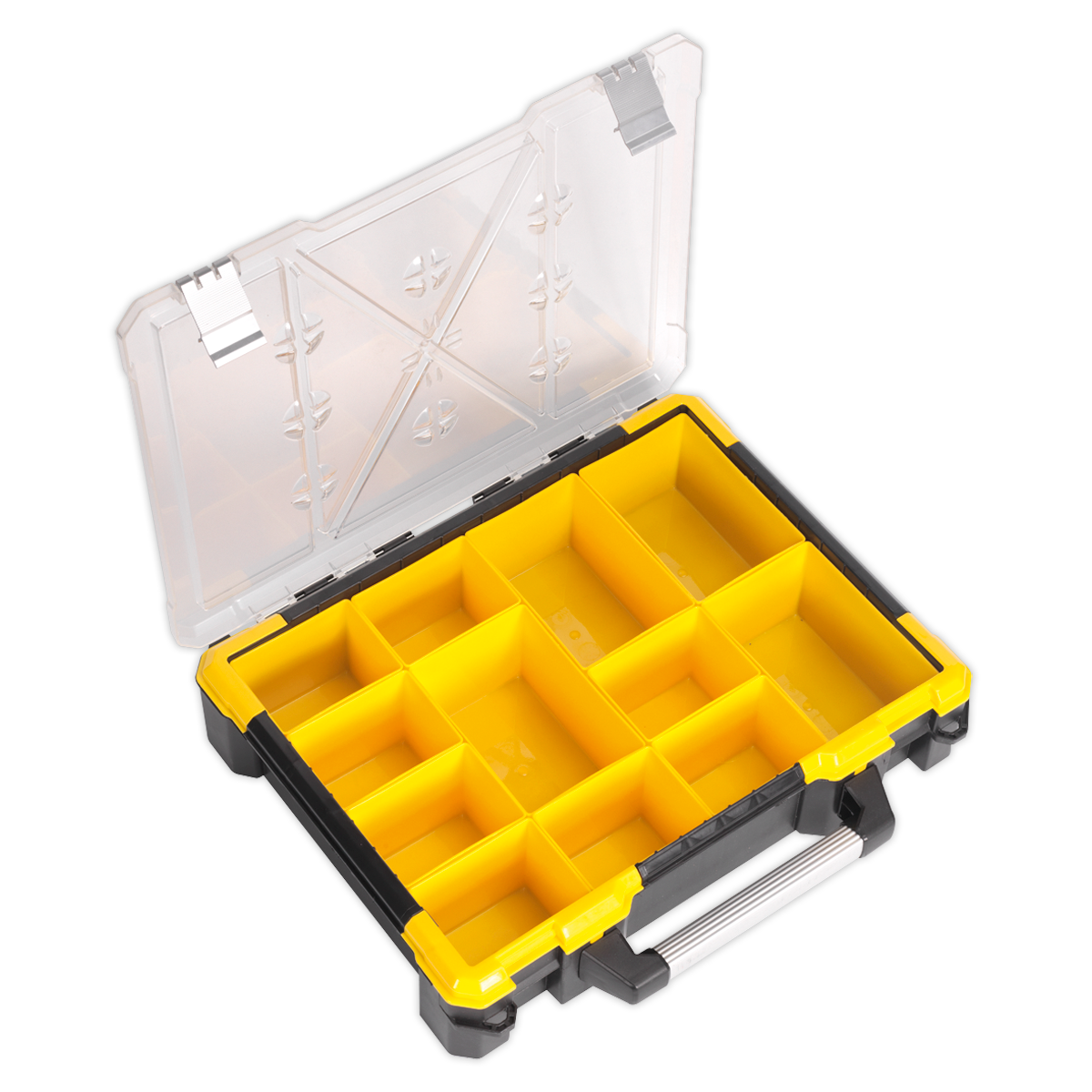 Parts Storage Case with 12 Removable Compartments 490mm APAS12R