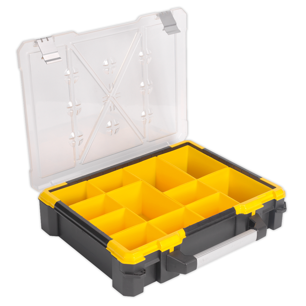 Parts Storage Case with 12 Removable Compartments 490mm APAS12R