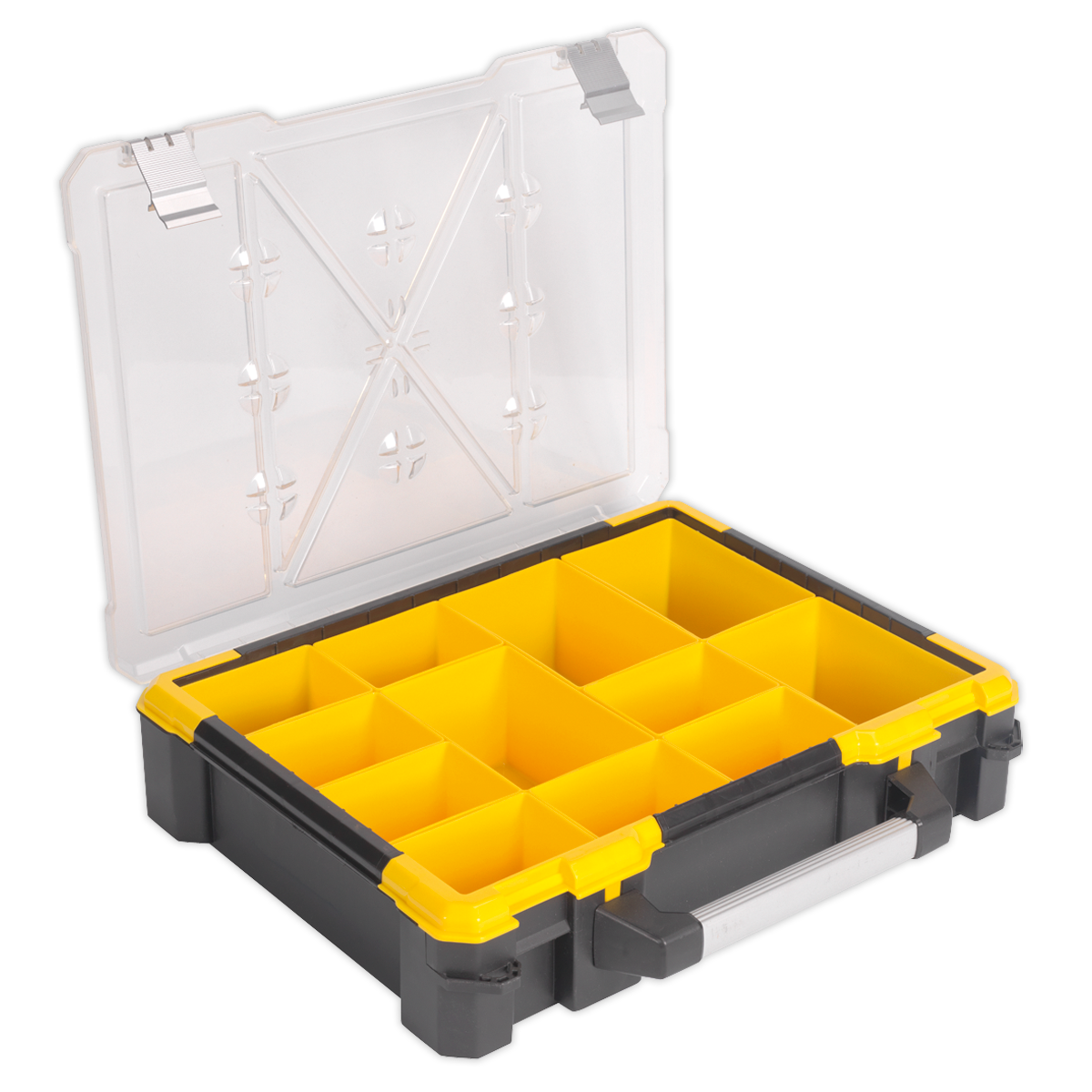 Parts Storage Case with 12 Removable Compartments 490mm APAS12R