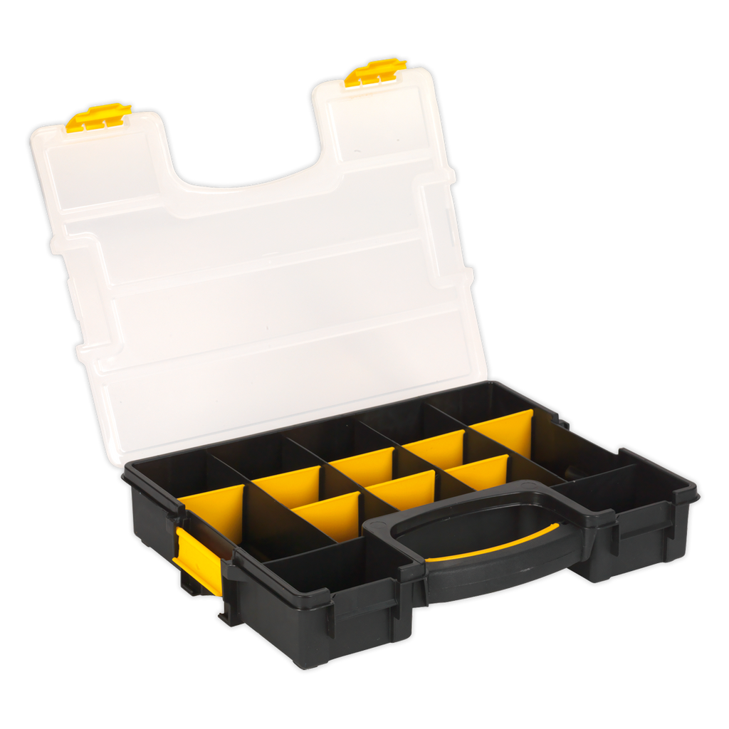 Stackable Parts Storage Case with Removable Compartments APAS15A