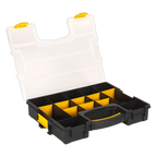 Stackable Parts Storage Case with Removable Compartments APAS15A