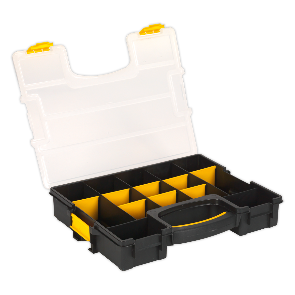 Stackable Parts Storage Case with Removable Compartments APAS15A