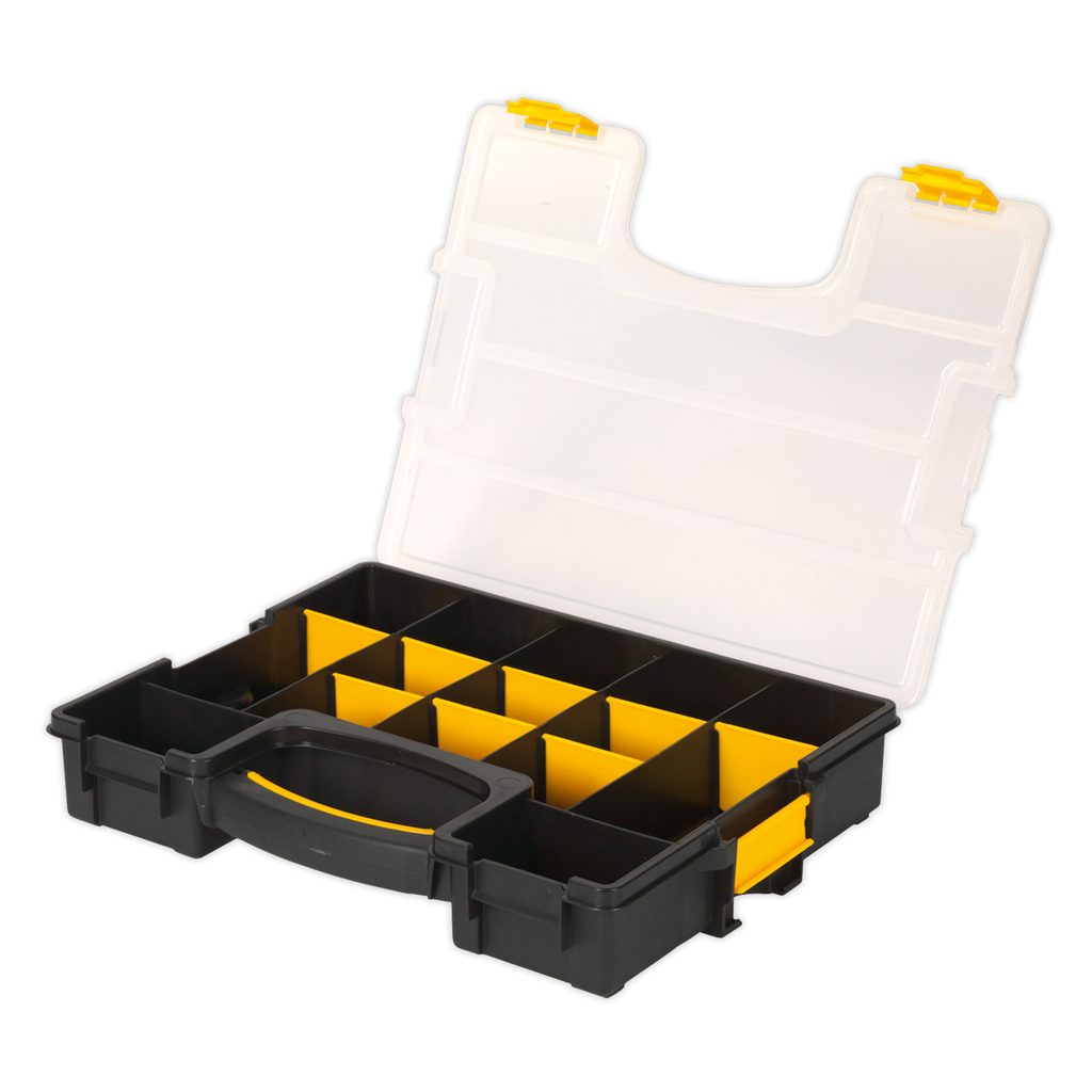 Stackable Parts Storage Case with Removable Compartments APAS15A