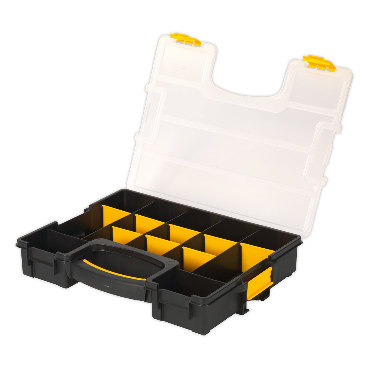 Stackable Parts Storage Case with Removable Compartments APAS15A