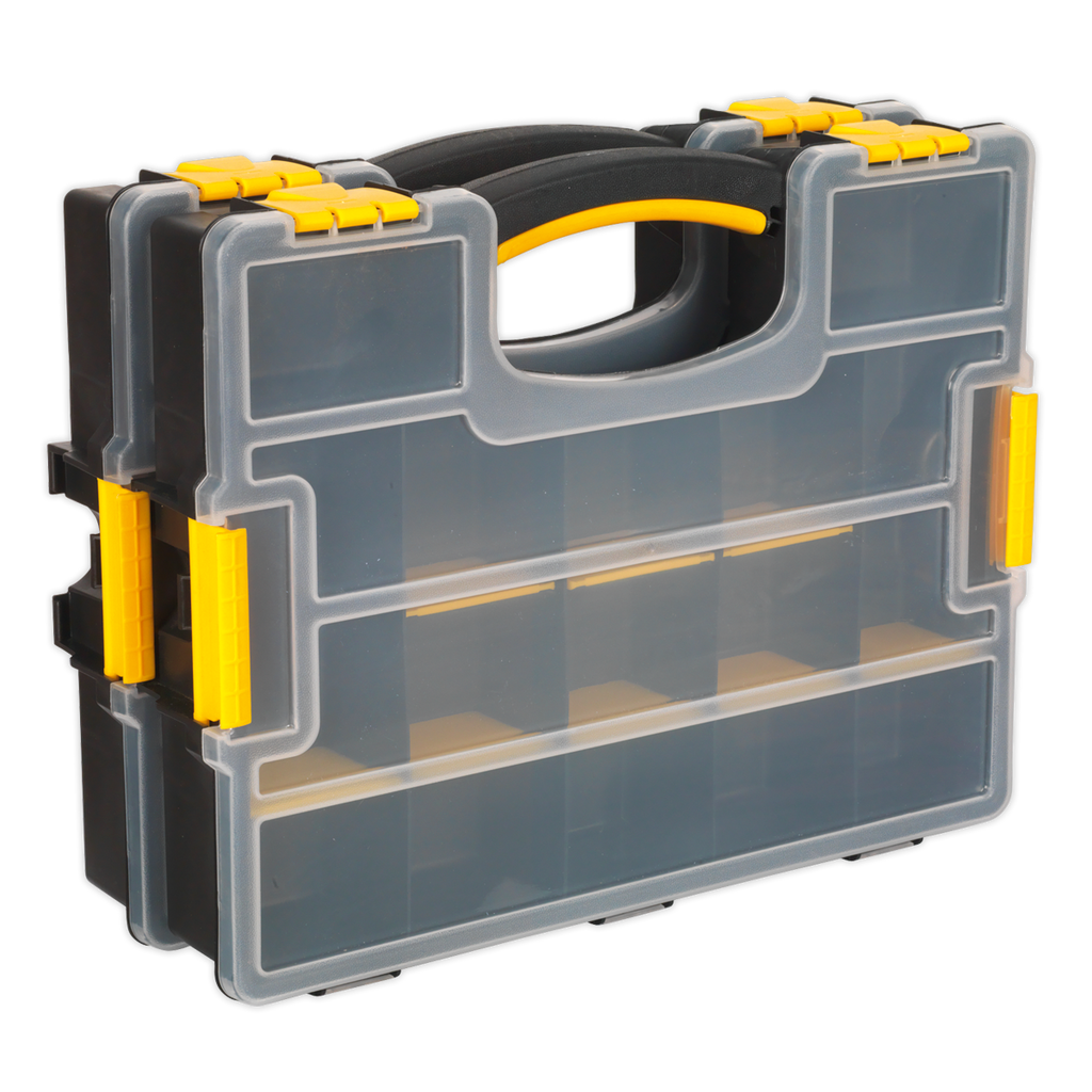 Stackable Parts Storage Case with Removable Compartments APAS15A