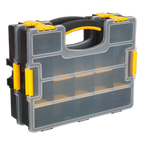 Stackable Parts Storage Case with Removable Compartments APAS15A