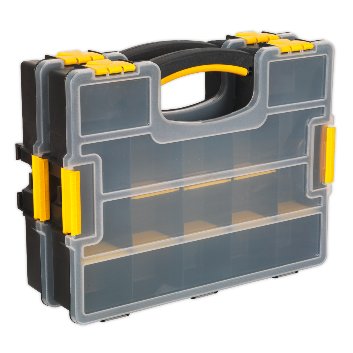 Stackable Parts Storage Case with Removable Compartments APAS15A