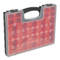 Parts Storage Case with 20 Removable Compartments APAS2R