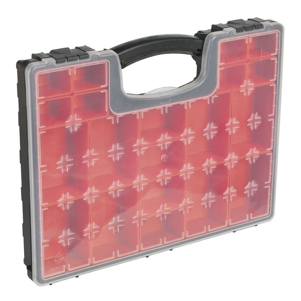 Parts Storage Case with 20 Removable Compartments APAS2R