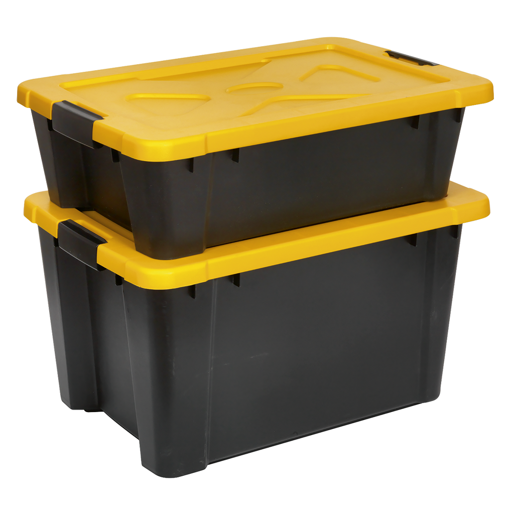Composite Stackable Storage Box with Lid 27L APB27