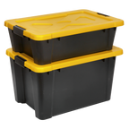 Composite Stackable Storage Box with Lid 54L APB54
