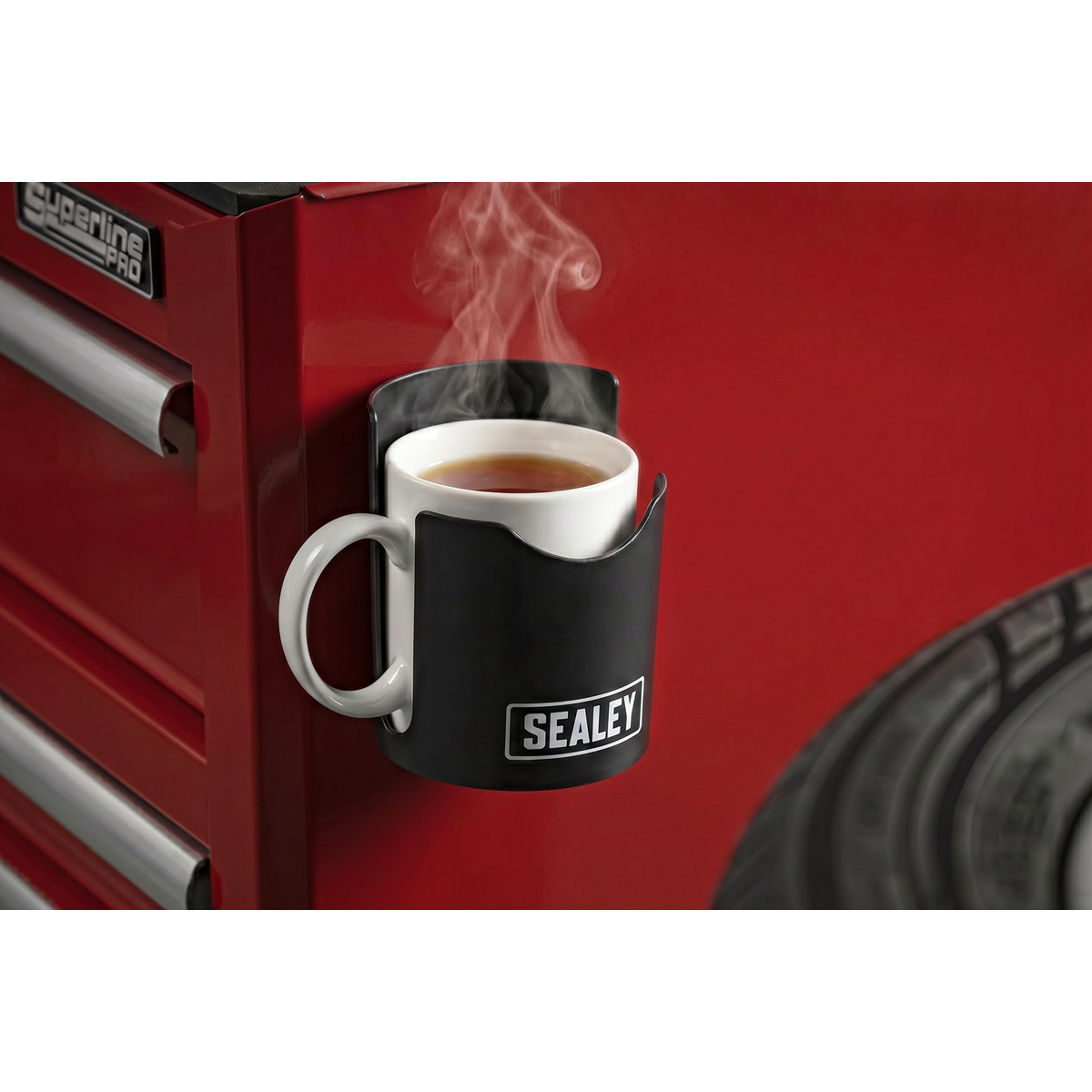 Magnetic Cup/Can Holder - Black APCHB