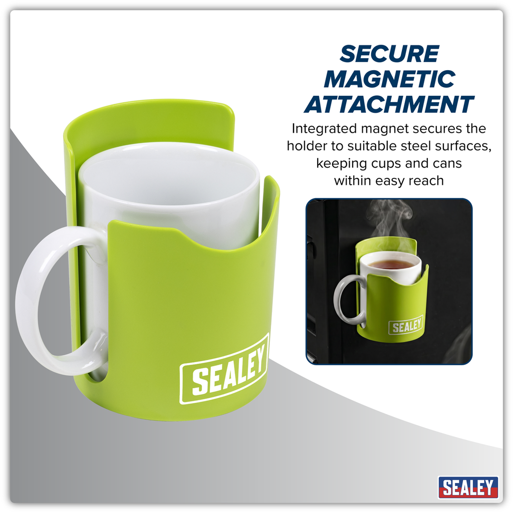 Magnetic Cup/Can Holder - Green APCHHV