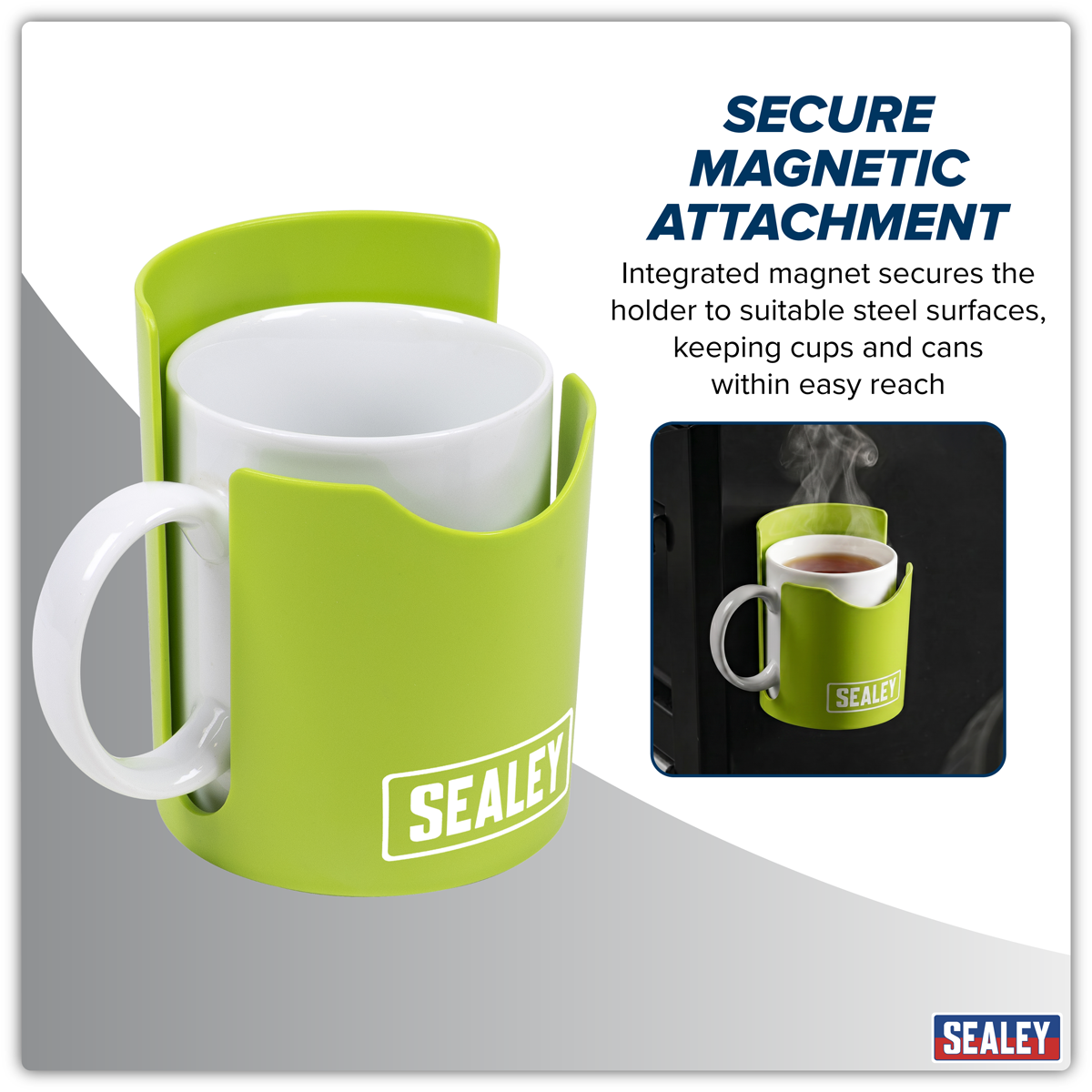 Magnetic Cup/Can Holder - Green APCHHV