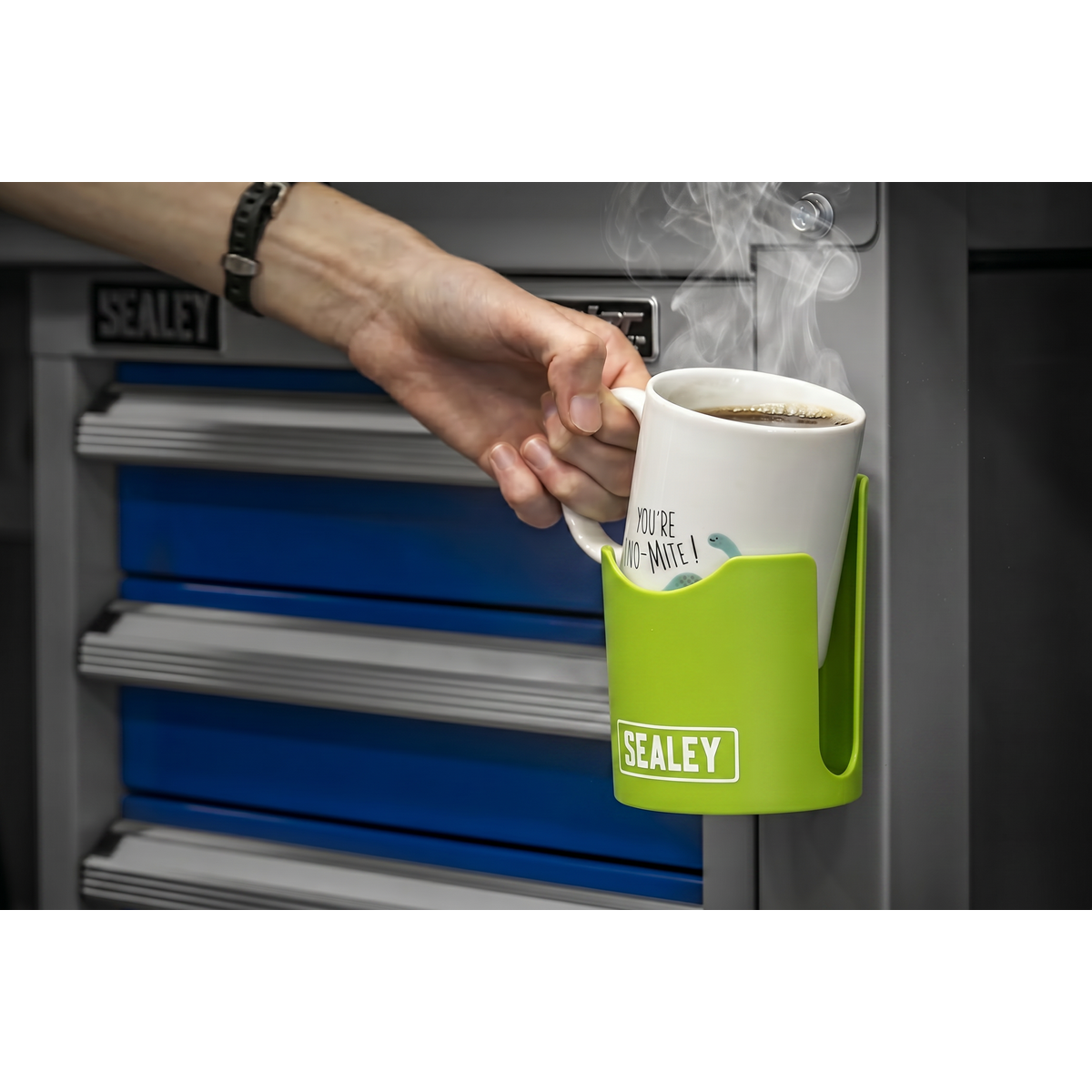 Magnetic Cup/Can Holder - Green APCHHV