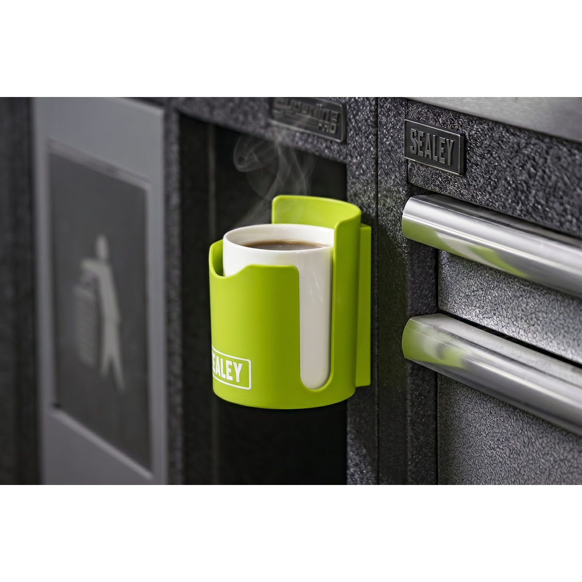 Magnetic Cup/Can Holder - Green APCHHV