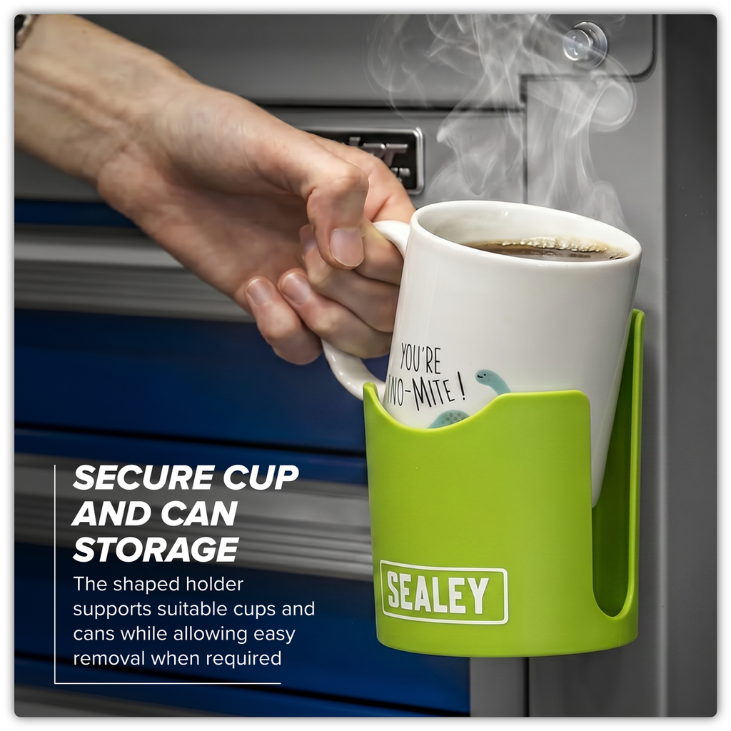 Magnetic Cup/Can Holder - Green APCHHV