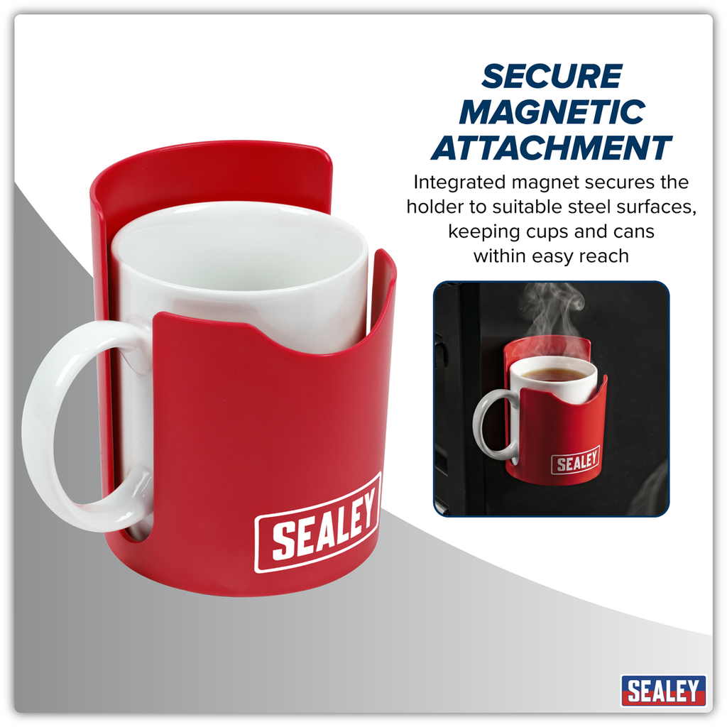 Magnetic Cup/Can Holder - Red APCH