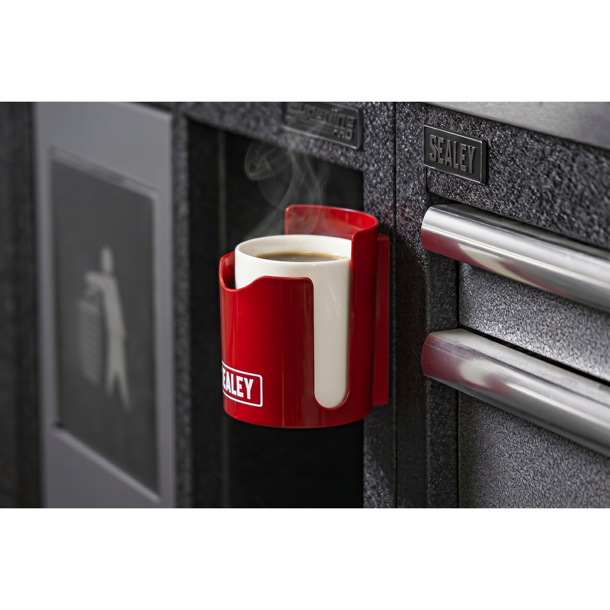 Magnetic Cup/Can Holder - Red APCH