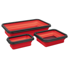 Collapsible Magnetic Parts Tray - Set of 3 APCMTS