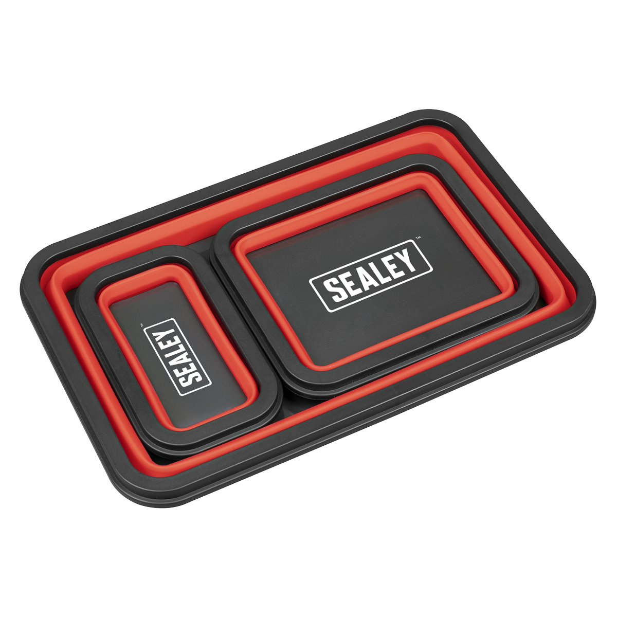 Collapsible Magnetic Parts Tray - Set of 3 APCMTS